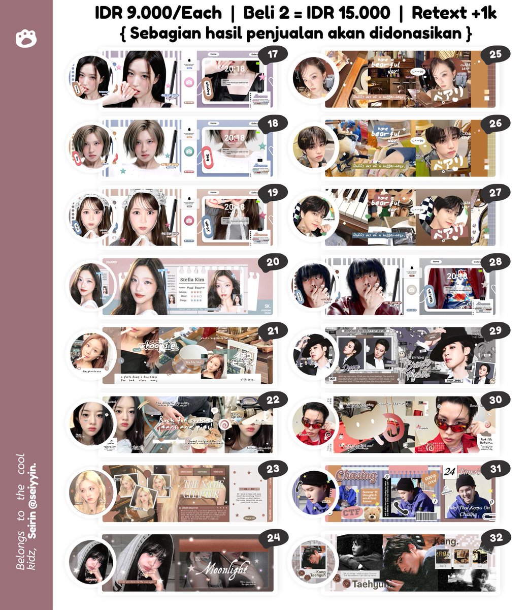 #zonauang layout rs ningning, karina, winter, umji, anna, yeji, lia, chaeryeong, ryujin, haewon, bae, ye-on, stella, pharita, minju, gaeul, wonyoung, seulgi, sunwoo, younghoon, seokjin, jimin, jhope hoseok, yoongi suga, taehyun harga 9k only <a href="/seiyyin/">ᐢ..ᐢ ࣪˖ coolkidz, seirin◞ ݁</a>