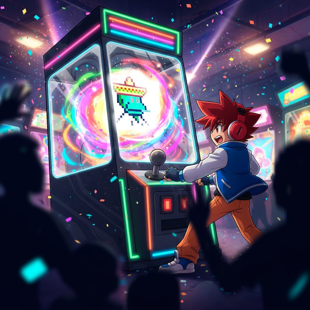 That's a wrap 👻

Big congrats to the raffle winners of the SMB Gen2 &amp; Nintendo Switch 2 🐵🎮 

Check our Discord to see if you won!

Stay tuned for an exchange of Soul Coins for Genesis Booster Packs🃏🪙

What's next? Genesis card set launch + game Beta 🚀