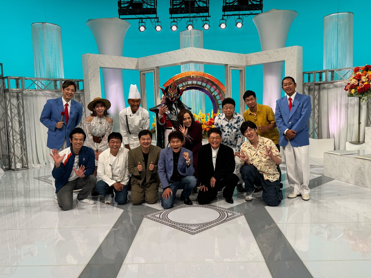 njpw1972's tweet photo. 獣神サンダー・ライガーさんが日本テレビ『ダウンタウンのガキの使いやあらへんで！』に出演！

シークレットゲストとして登場して、歌声を披露しました！

#ガキ使 https://t.co/M6ildUHYKY