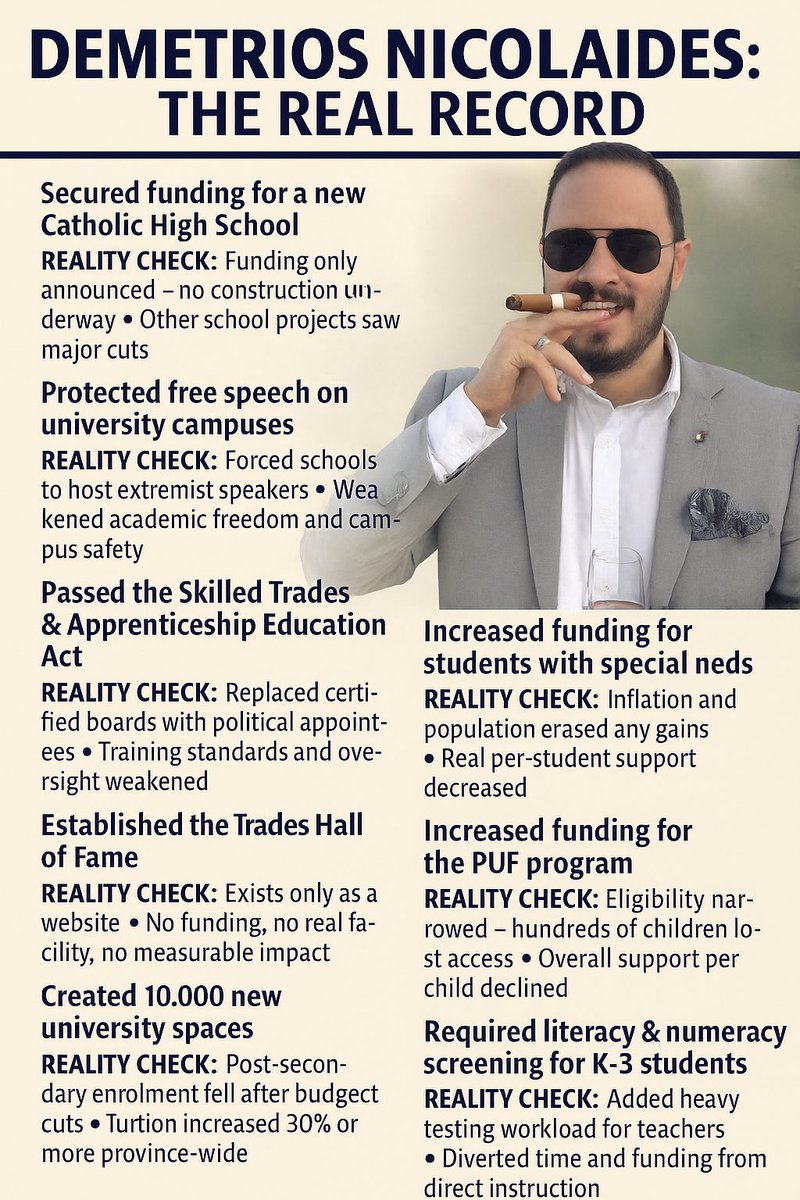 SpeakUp407's tweet image. I wish Vassey had had more specifics about what the teachers were asking. Two billion translates to 1/2 a million over four years - far less than her stupid Alberta police force (750 million), her orphan wells clean up and her coal mining lawsuits.
#UCPMustGo