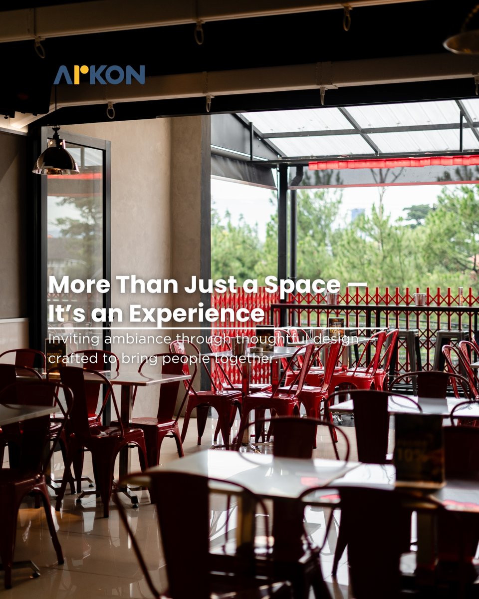 arkon_id's tweet image. Spaces that connect people through design.
#Arkon #InteriorDesign #CafeDesign #IndustrialStyle #ArkonProjects #SpaceWithSoul