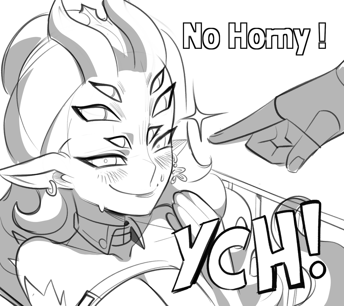 NO HORNY YCH RAFFLE
shout out to <a href="/NahokoVeta/">◅∙ 𝙽𝚊𝚑𝚘𝚔𝚘𝚅𝚎𝚝𝚊 ∙▻</a>  for the suggestion!
Like 💘
Follow 💡
RT  🔁                 200RT = 2Winners
Comment💬 for a chance to win!