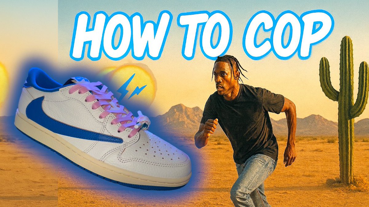 HOW TO COP : TRAVIS SCOTT X FRAGMENT X JORDAN 1 LOW #sneakers #howto #ho... youtube.com/live/aFd1XSfAW… via <a href="/YouTube/">YouTube</a> 10pm