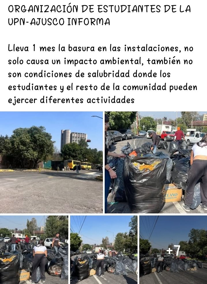 upninforma's tweet photo. #UPNinforma
No he estado presente por asuntos personales, pero el día de hoy se llevó a cabo un cierre parcial de la Picacho Ajusco por parte de los compas que siguen presentes en la UPN. https://t.co/AFUmPdaAGd