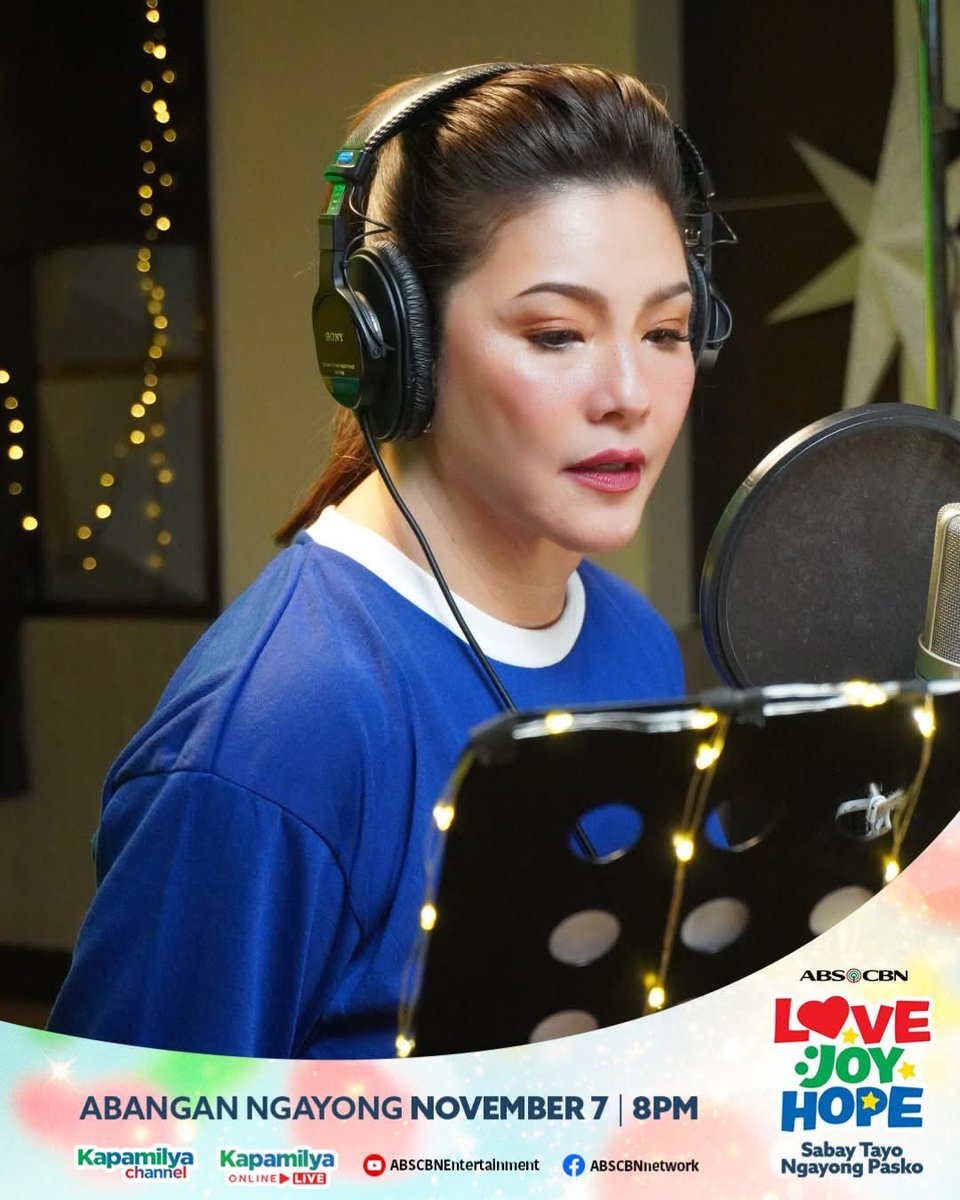 #ABSCBNChristmasID2025 #LoveJoyHope ❤️💚💙