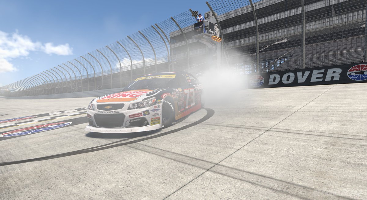 1st state. 1st place. 1st home. It took a smaller league to do it, but I finally got one at Dover. #homestatedub #CheckersNWreckersRacing