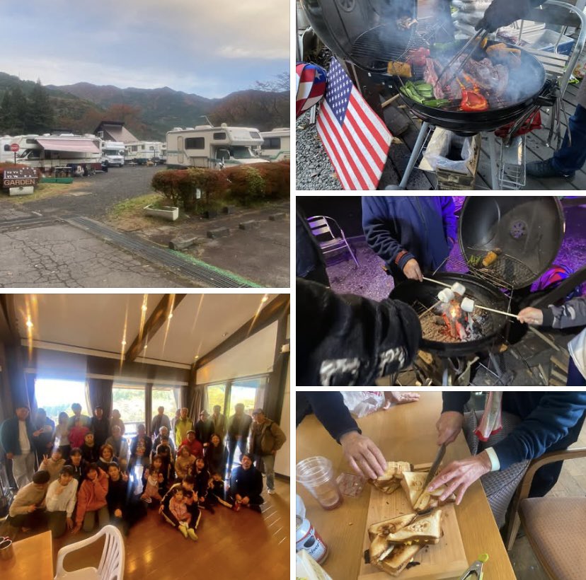 卒業旅行でアメリカ横断キャンピングカーの旅を楽しまれるシーズン前の恒例行事となったアメリカンキャンプイベント。12回めとなった今年も、B.C.ヴァーノンのオーナーさん達と関東エリアで人気のRVパーク、Annex 道志で開催しました。BBQ＆朝食パーティーも大好評でした。
motor-home.net/prepare/semina…