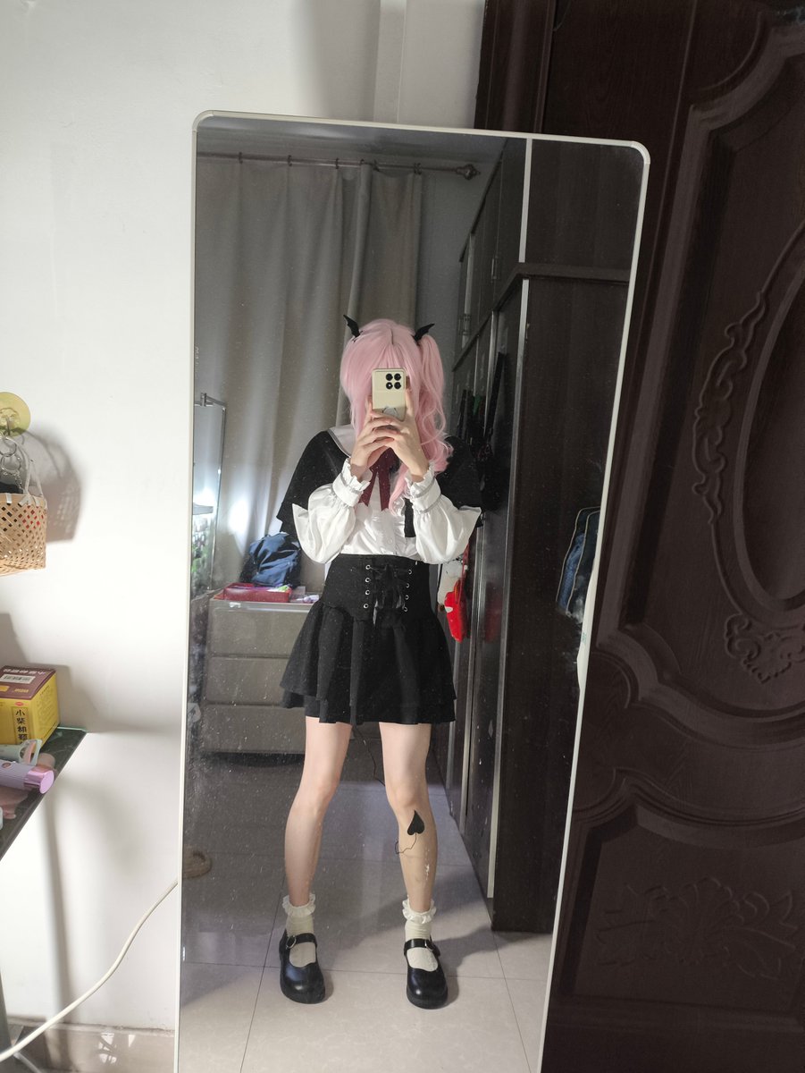 回家两个多月的变化（
感觉圆润了好多啊
#伪娘 #男娘