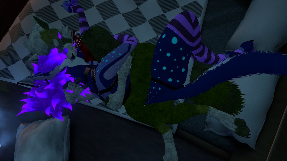 BoopyWolfdeer's tweet image. @Utzel_AD and i just pass a great time together it was really special and cool UwU 
We finished the night cuddleling and sleeping together UwU
Anytime UwU ✨💜