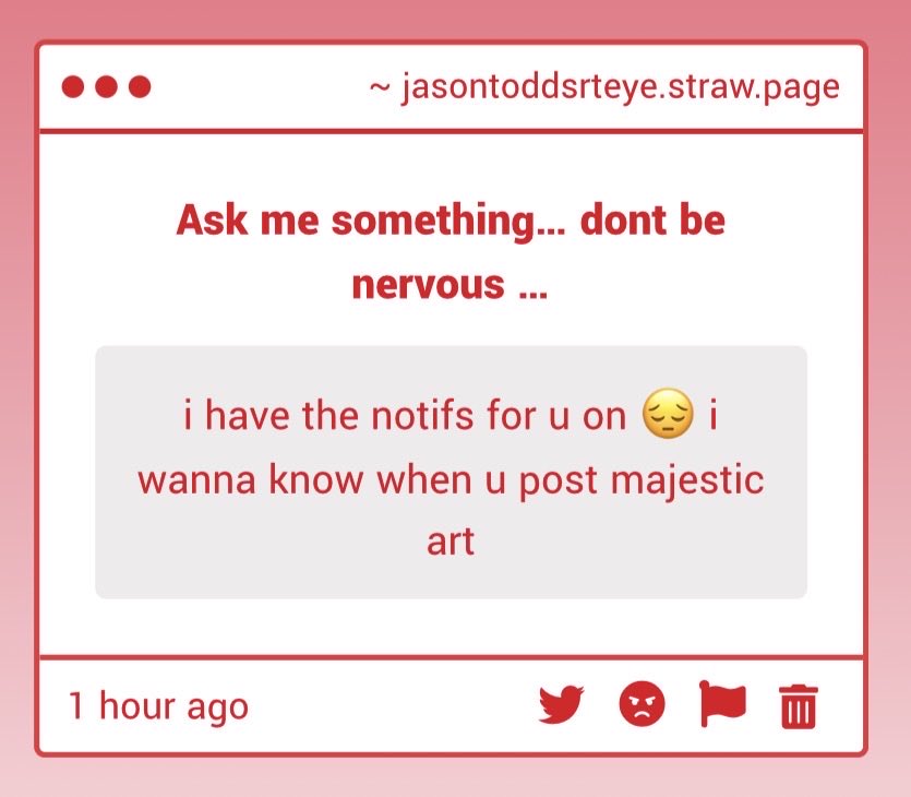 thank you anon…. clutches chest….