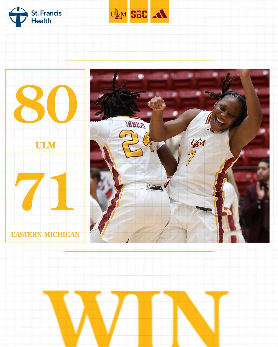 ULM Women's Basketball tweet media
