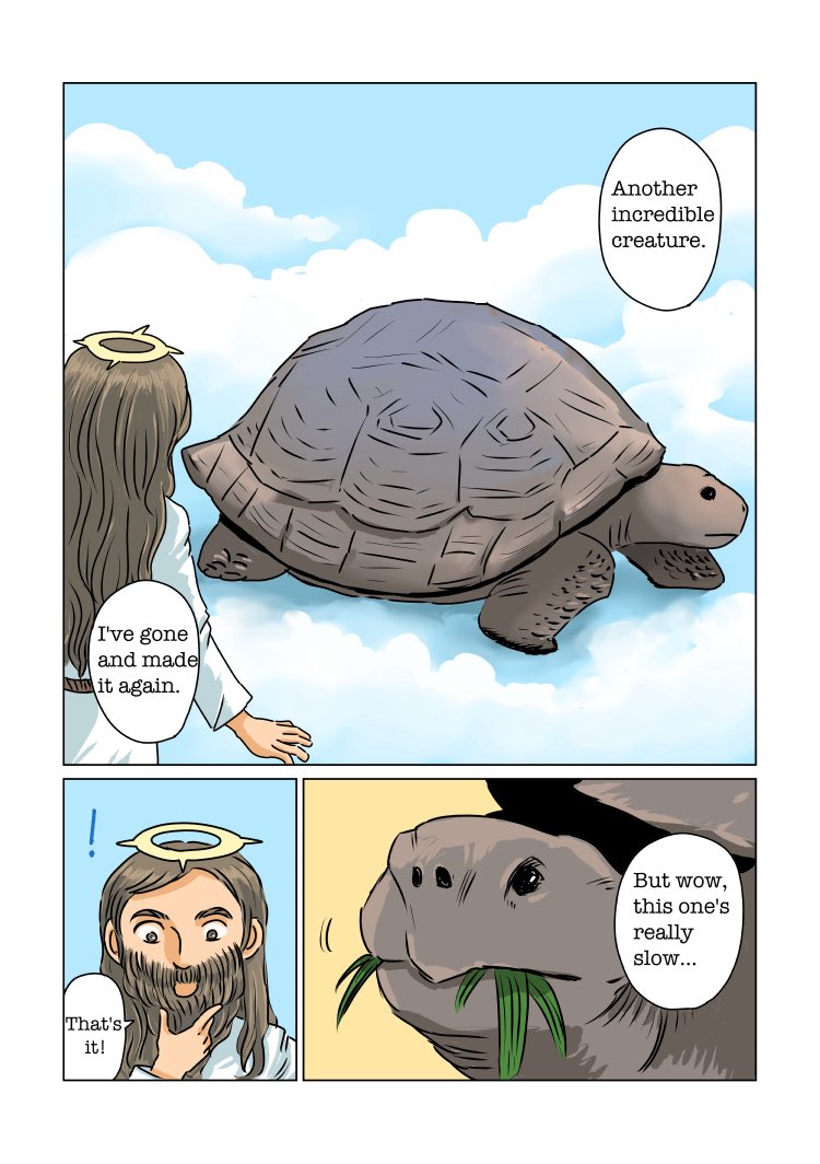 riccorinko's tweet photo. Why Turtles Live So Long (Hypothesis)
#englishcomics https://t.co/CBZVM4rte2