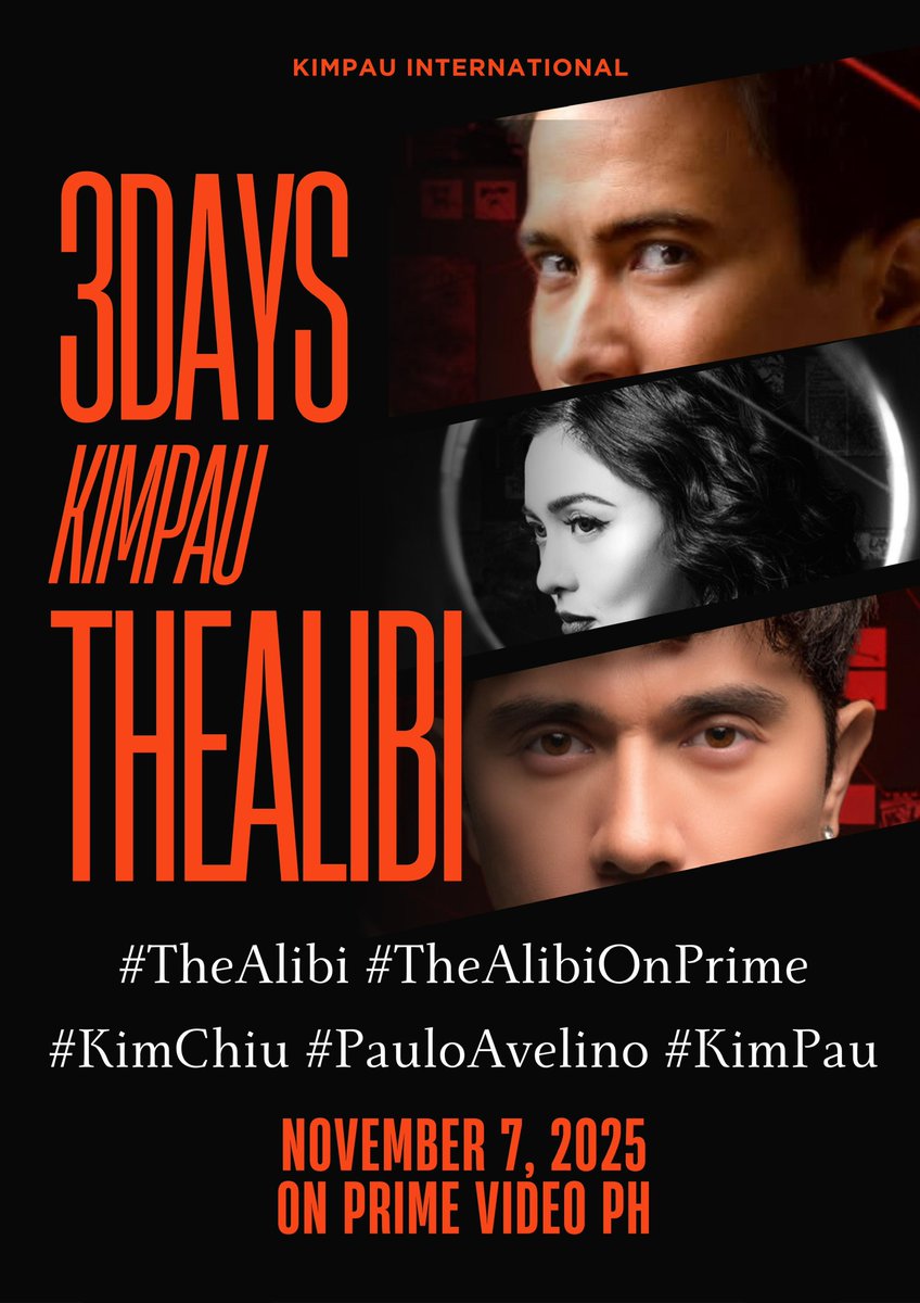 Iam_Shazza88's tweet photo. Please drop ur tags pls!

3DAYS KIMPAU THEALIBI

#TheAlibi #TheAlibiOnPrime
#KimChiu #PauloAvelino #KimPau https://t.co/bHYU2oYnFw