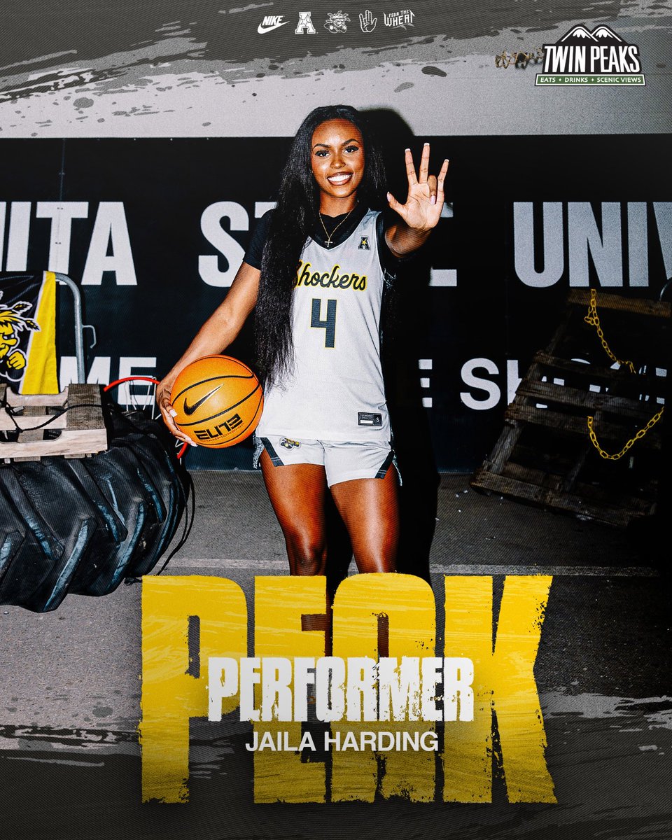 What a homecoming for #4! 🤩

17 pts, 5-9 3PT

#FearTheWheat x <a href="/jailaharding/">Jaila Harding</a>