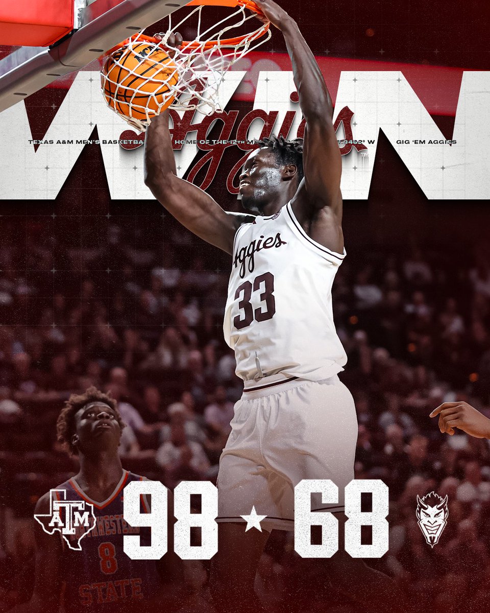 Scoreboard stayed busy tonight 😎

#GigEm | #BuckyBall