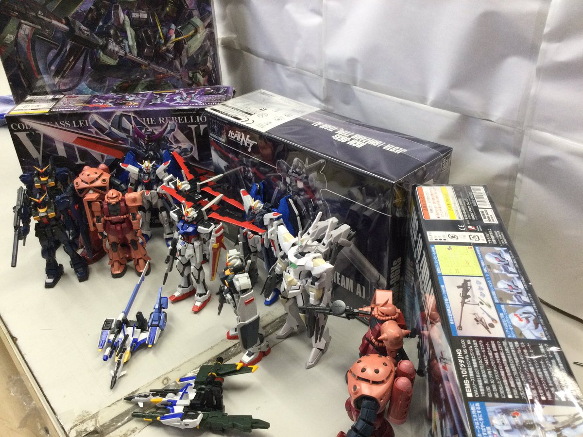 RGやHGなどプラモデルを買い取り致しました。 RGはパーツが細かいので