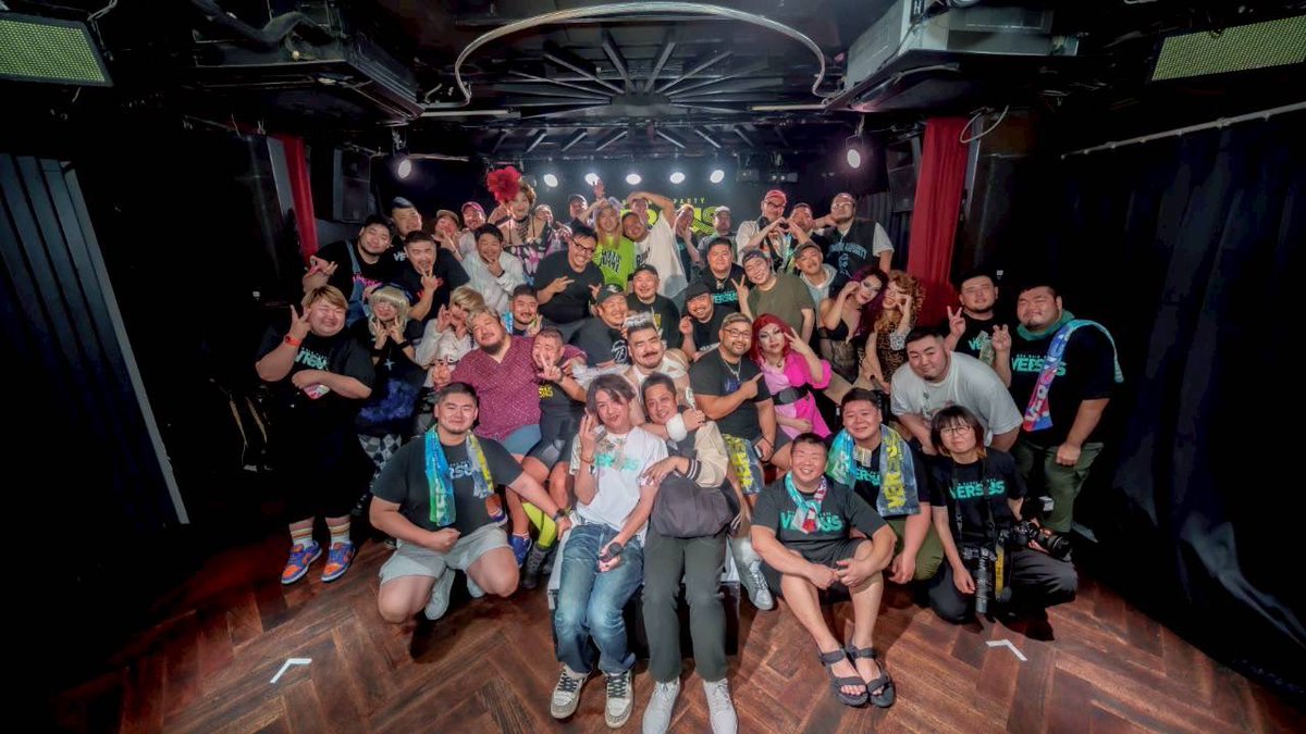 🟦🟨🟩🟥🟦🟨🟩🟥🟦🟨🟩🟥

　VERSUSにご来場頂いた皆様
　誠にありがとうございました‼️

🟦🟨🟩🟥🟦🟨🟩🟥🟦🟨🟩🟥

今年も無事に何事も無く
VERSUS終了致しました✨
年々沢山の方々にVERSUSを
知って頂き遊びに来て頂ける事
本当に感謝しかありません。

毎年1年間VERSUSの事に費やし