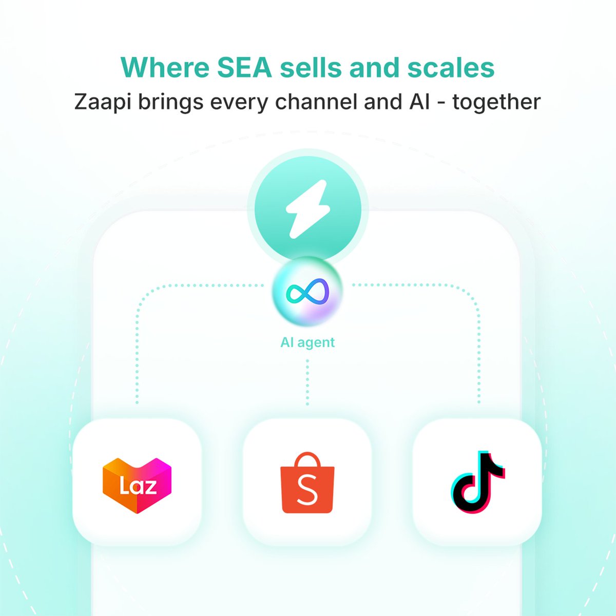 Zaapi_Official's tweet image. 🛒 Zaapi solves CX for SEA’s e-commerce sellers

Manage Shopee, Lazada &amp;amp; TikTok Shop chats, sync orders, and automate replies - all in one place.

Trusted by SMEs driving the region’s $230B e-commerce boom.

👉 Try for free: zaapi.com 

#Zaapi #Ecommerce #SEA #AI