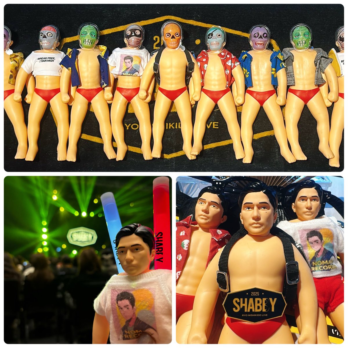 ライブでも亮ちゃんとストレッチニシキドで遊びたかったなw #SHABBY