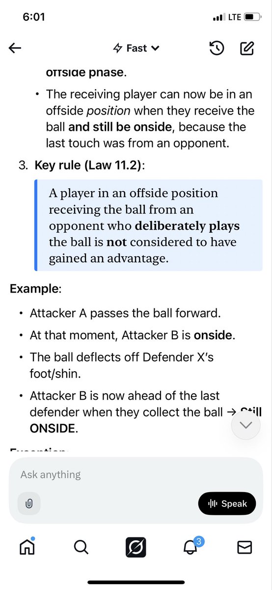 grifofficial96's tweet image. @NCAA @NCAASoccer @ncaasoccernews @SSN_NCAASoccer I need an investigation into this game on why VAR wasn’t used here to rule this a goal - the announcers clearly said there was no offsides and should have been a goal. Even Grok confirms this. FAU men’s soccer should be #1 seed..