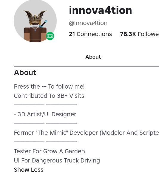 AluminousBlue's tweet image. Imagine someone bots their followers and say their a dev at your Roblox game wyd?
