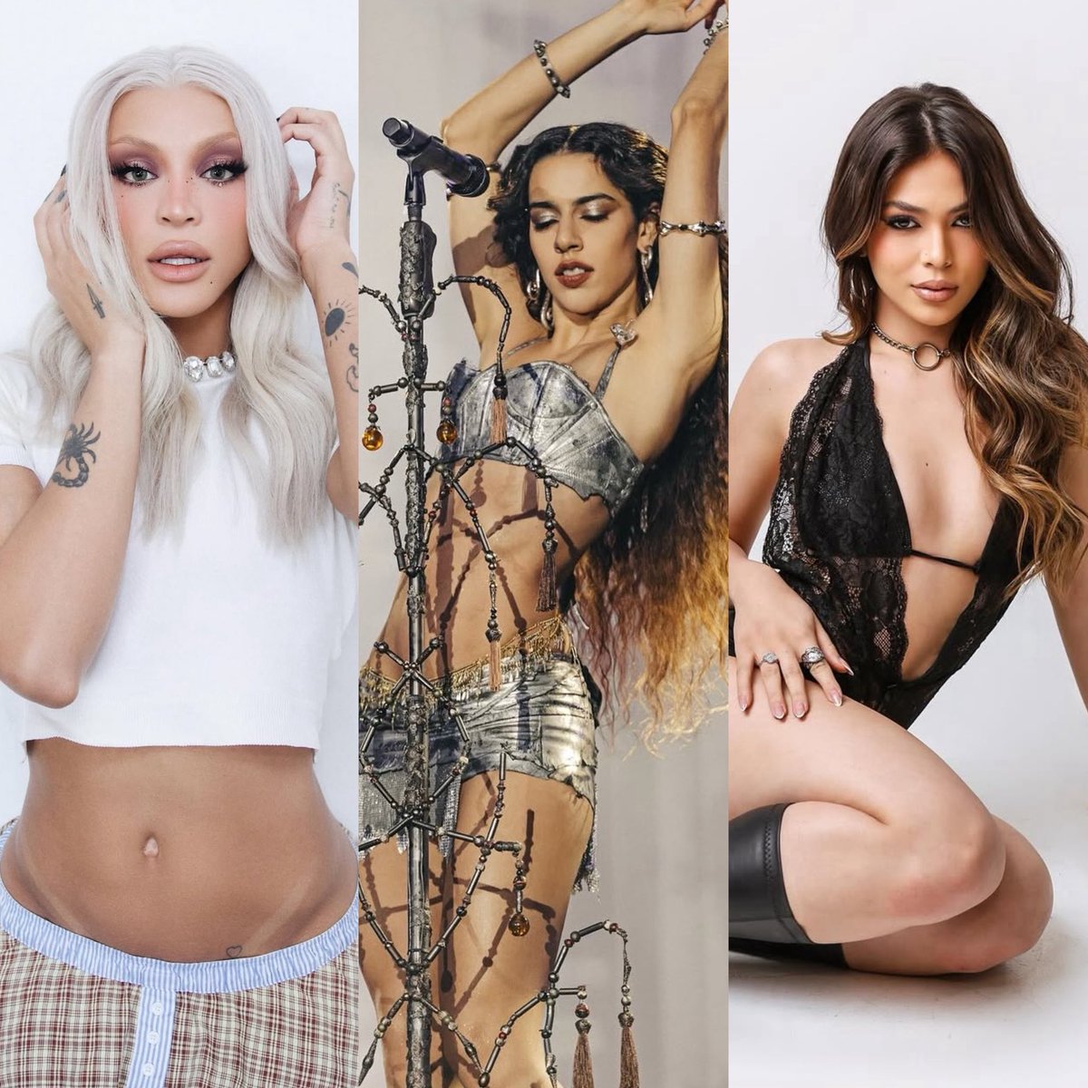 Mc Rebecca  e Melody estarão na colaboração de Anitta com Pabllo Vittar e Marina Sena.