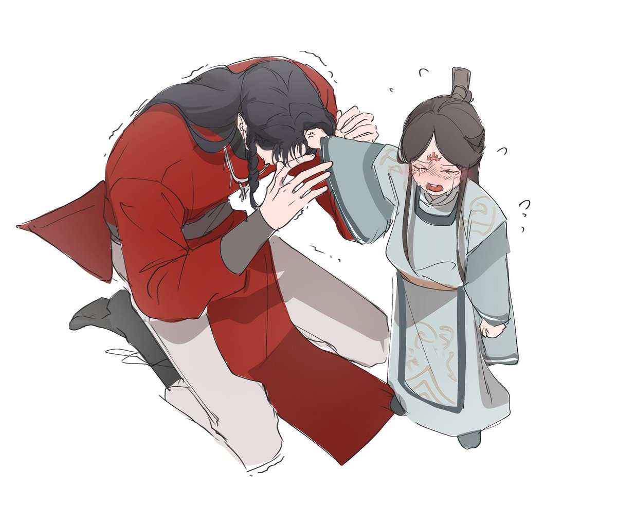 Gege won't let him play with eming 
#hualian #tgcf