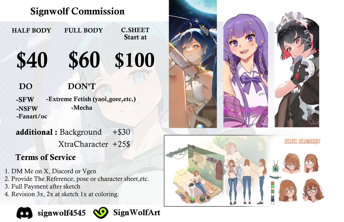 sign_wolf.art | Commission OPEN tweet media