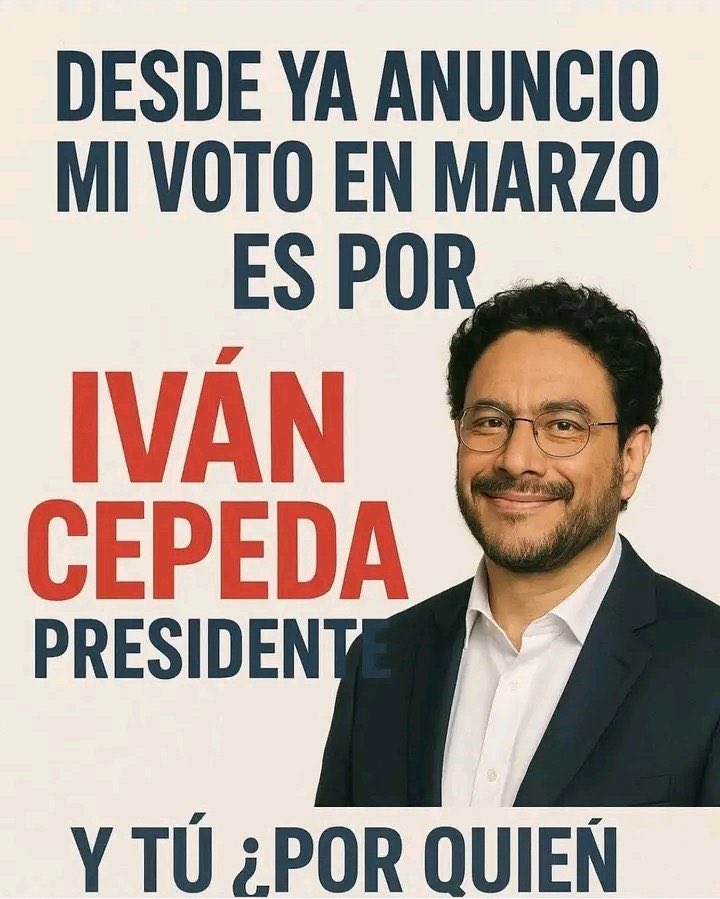 FCValledelCauca's tweet photo. El Cambio sigue, ahora con CEPEDA, que viva nuestro hermoso país. https://t.co/mSjo6lKCU5