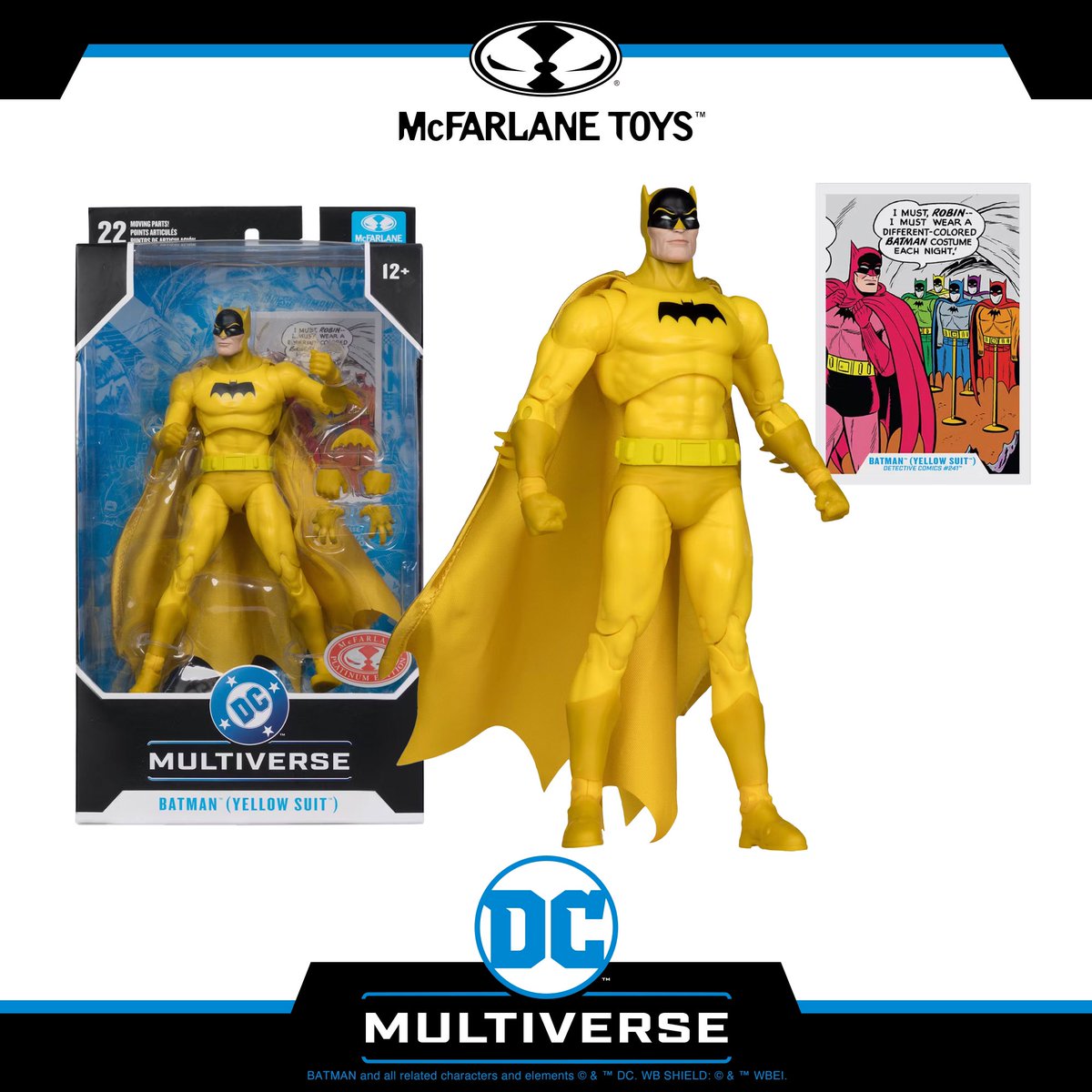 バットマン　限定プリント Amazon.co.jp: McFarlane Toys - DC マルチバース バットマン (バット