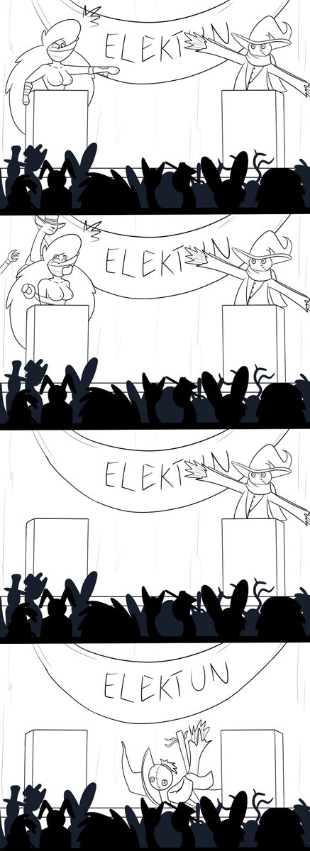 If she's not careful, Mayor Scarecrow is going to sweep! Character by tempson