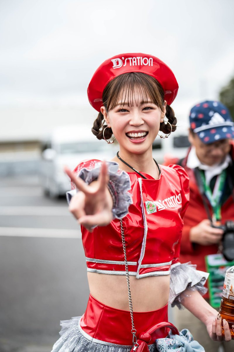 Super耐久Rd.6 2025
岡山国際サーキット🏎️
D’station フレッシュエンジェルズ
橘香恋さん
最高の笑顔＆✌️
#橘香恋 さん
#フレッシュエンジェルズ
#super耐久
#レースアンバサダー