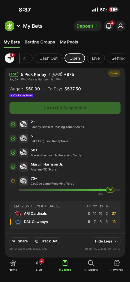 andrewwkoch_'s tweet photo. @CodyBrownBets In Cody we trust 🫡 https://t.co/FwvCw9GZcO