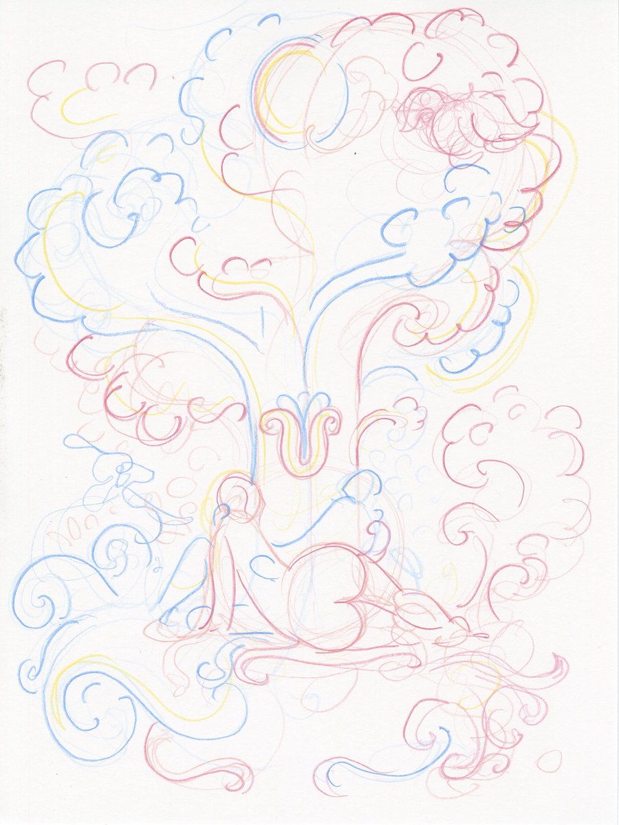 alphachanneling's tweet photo. Some of the drawings behind my new piece Journey Into Love 🌸💫  https://t.co/RusF0a6s9e https://t.co/dPRu1REceA