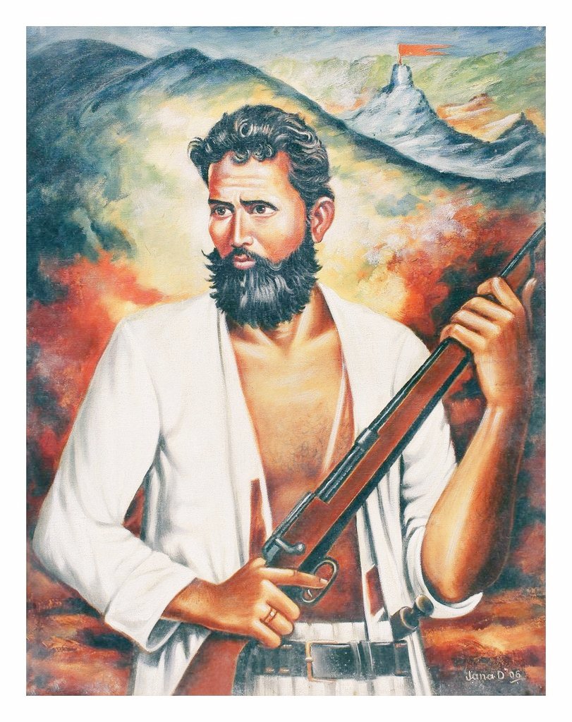 OnkarDake225's tweet image. " इंग्रजांच्या परकीय सत्तेखालील गुलामगिरीतून भारताला खऱ्या अर्थाने मुक्त करायचं असेल, तर त्यासाठी स्वराज्य हा एकमेव मार्ग आहे. "

महाराष्ट्रातील रायगड जिल्ह्यातील शिरढोण गावात ४ नोव्हेंबर १८४५ रोजी जन्मलेले वासुदेव बळवंत फडके हे ब्रिटिश सत्तेविरुद्ध सशस्त्र बंड पुकारणारे पहिले…