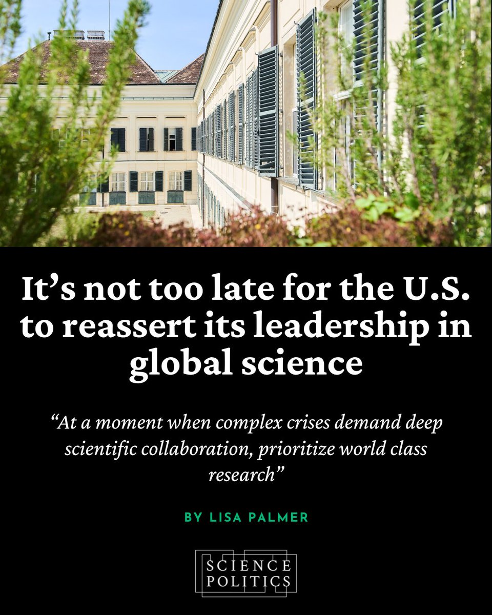 Science Politics tweet media