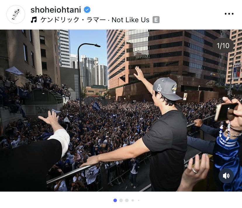 hamekasu_'s tweet photo. ドレイク散々ストーリーで大谷ディスっておいて最終的にNot Like Us使って大谷にやり返されてるの痛快すぎる🤣
野球でもSNSでも黙らせる大谷さすがだよほんと😂😂😂 https://t.co/tykoYiz8V8