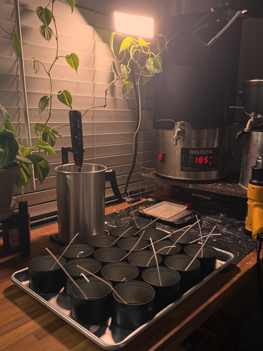 Getting caught up with orders after taking the week off to be with family and friends✨