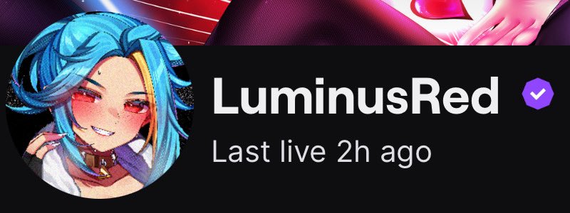 LuminusRed ✂️🍒 tweet media