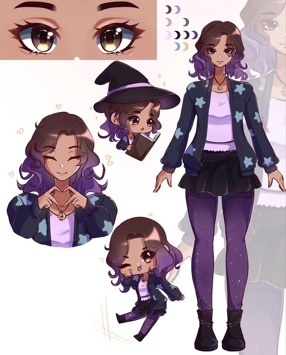 KitawasArt's tweet image. Finished commissions from last month!!!

I love drawing these so much!!

#vgen #commission #refsheet