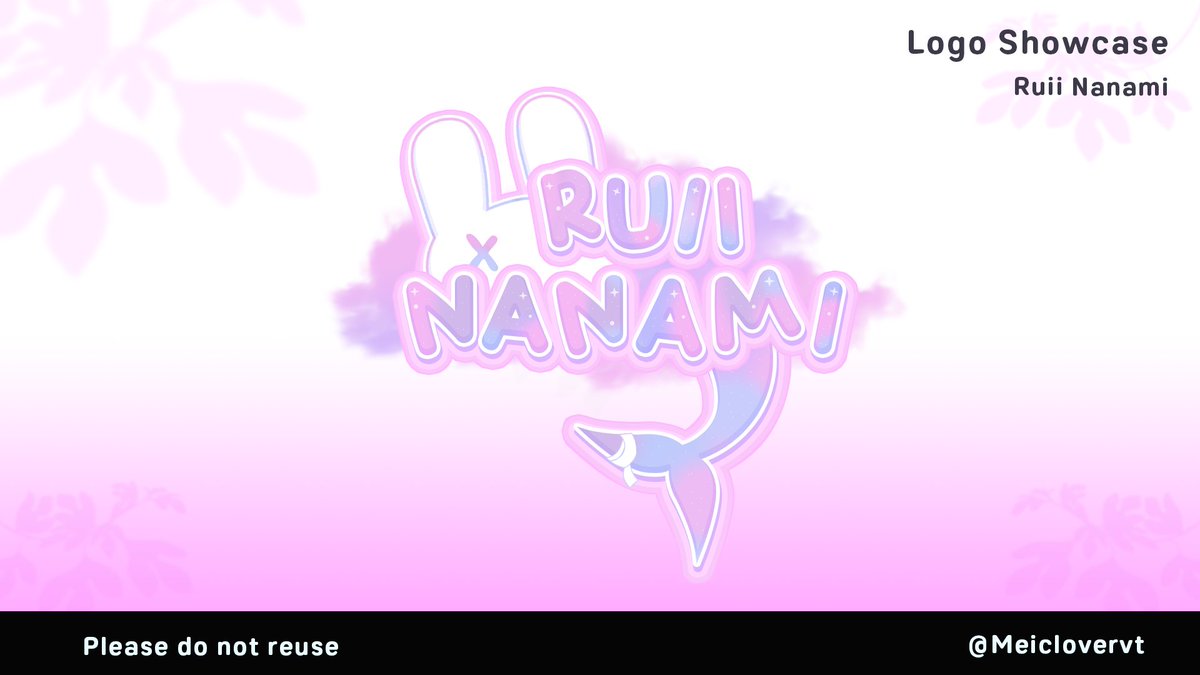 ‣ 「 VTuber Logo Commission 」 •  for <a href="/ruiinanami/">Ruii 🌸🦈 Celestial Shark Vtuber</a>

♡ + ↻ appreciated (˶ᵔ ᵕ ᵔ˶)  ⋆₊˚ 

 #VTuberAssets #VtuberEN #VtubersUprising #LogoDesign #Vtuber