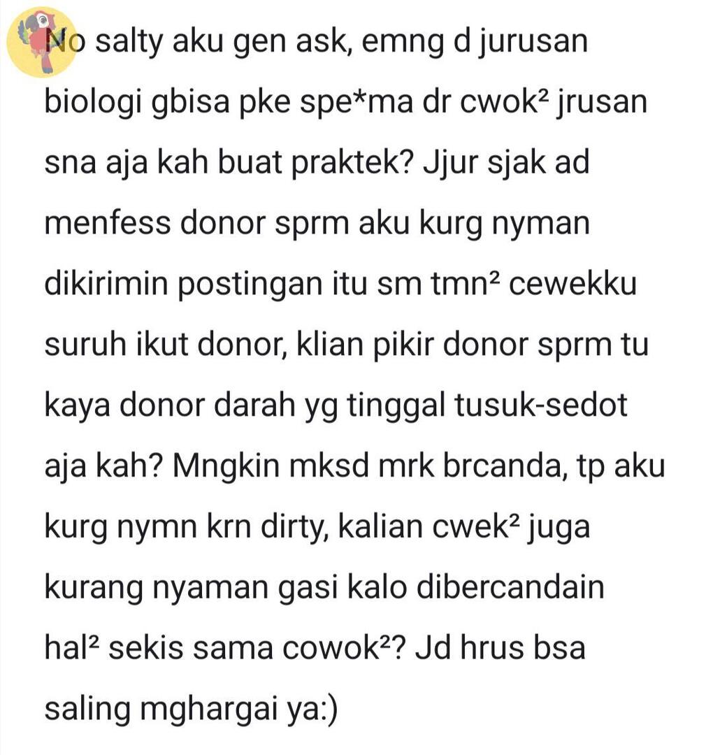 UNNES MENFESS🍌 tweet media