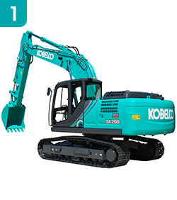 新品　未開封！コベルコKOBELCO SK200 1/50 新品 未開封！コベルコKOBELCO SK200 1/50 送料無料☆コベルコ建機 1