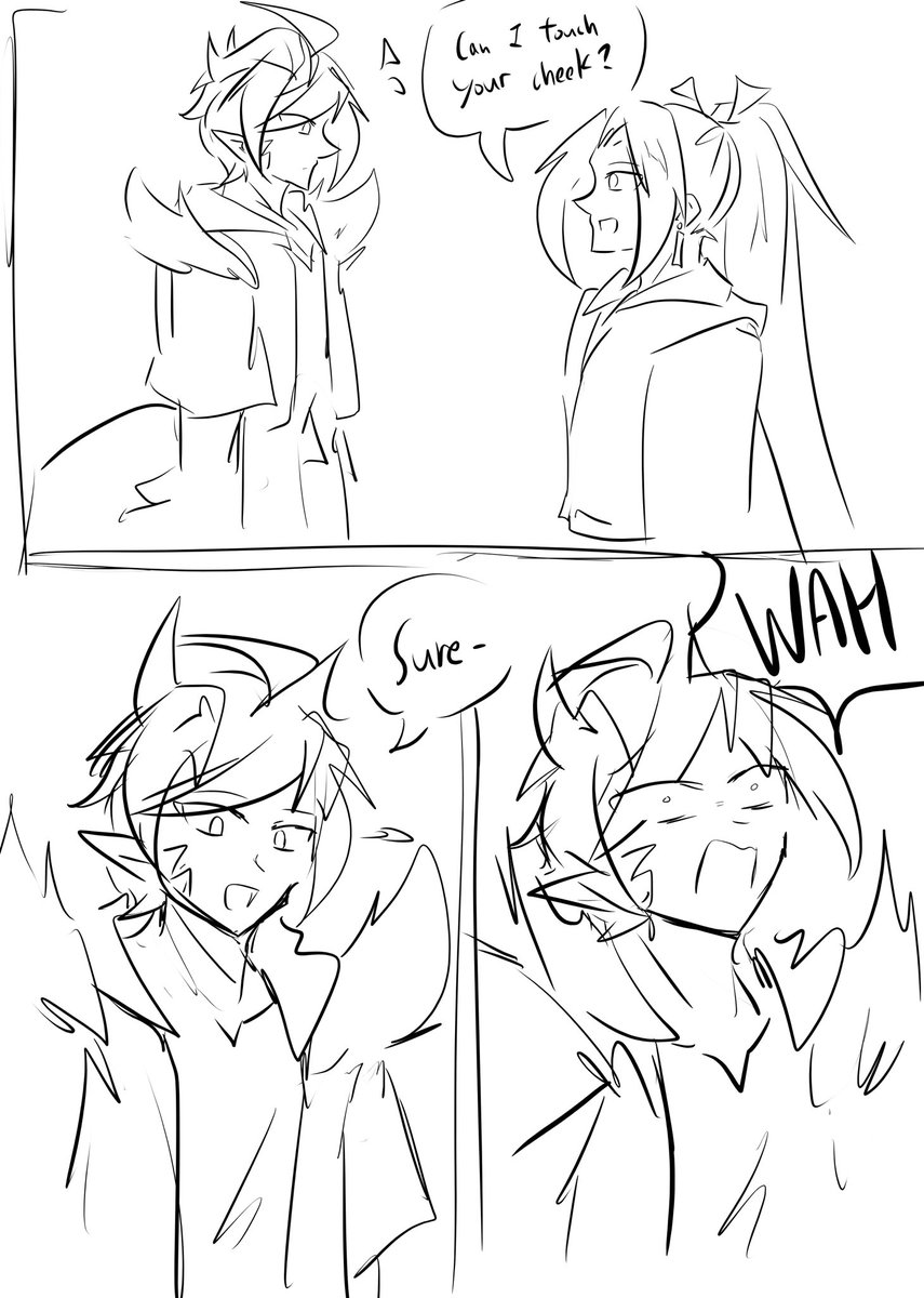 Sharkat 🐈 小黑/穿牆貓 comms open tweet media