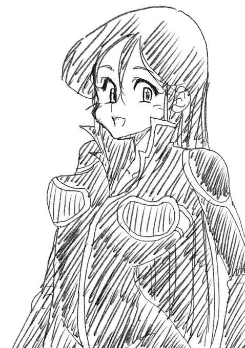 今日のお昼のお絵描き♪ 