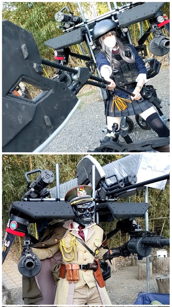 #ARMOR祭2025 ではバックパック装備して佇んでいたのもあって、参加者の方々に装備写真を撮ったり撮らせてもらえて良かったです❗

本来はもっとたくさんの方々に撮ってもらいたかったのですが、そういう催しをやっているとアピールしていたわけではなかったので、

続↓