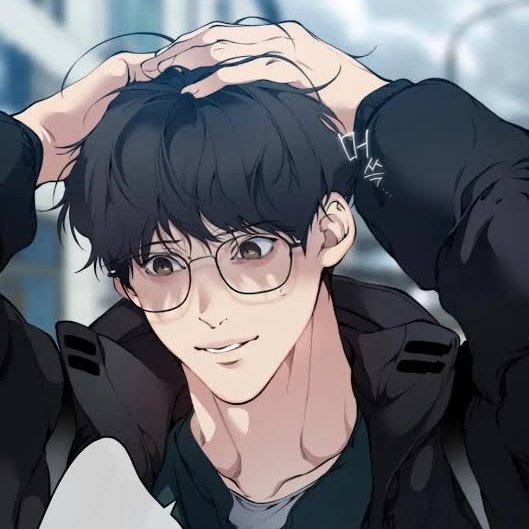 If I had a nickel for every time a black haired male character I'm fixated on cut their bangs, I'd have two nickels