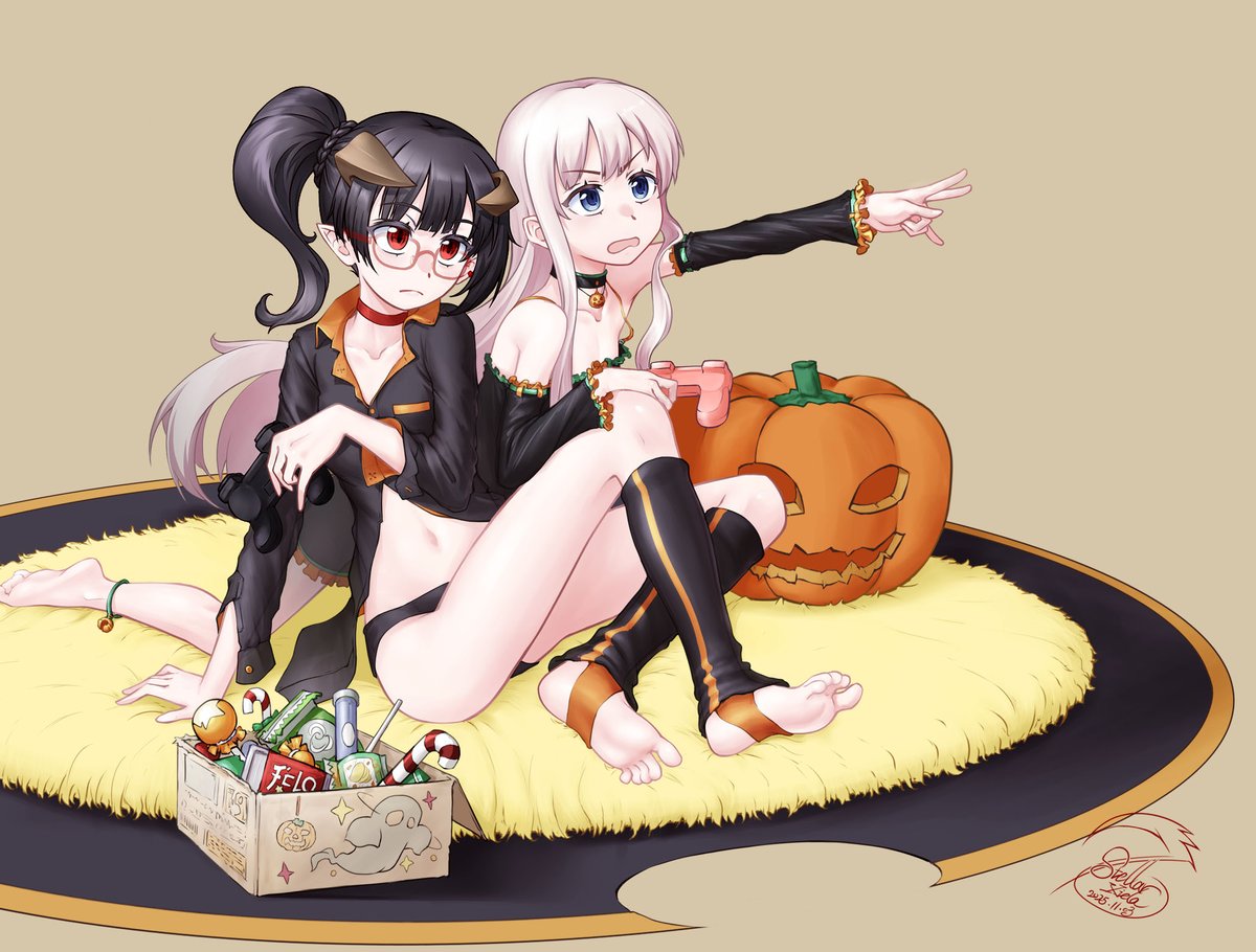 stellarxiela's tweet photo. 🎃#Halloween https://t.co/C3dhtVlWML