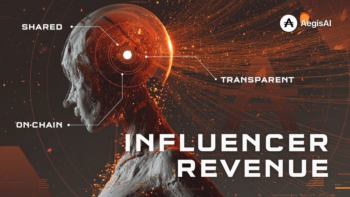 AI KOLs managed by smart contracts, not greedy agencies. Revenue shared transparently with followers, not hidden in offshore accounts. #AegisAI is making influencer culture actually fair. Wild concept, right?
