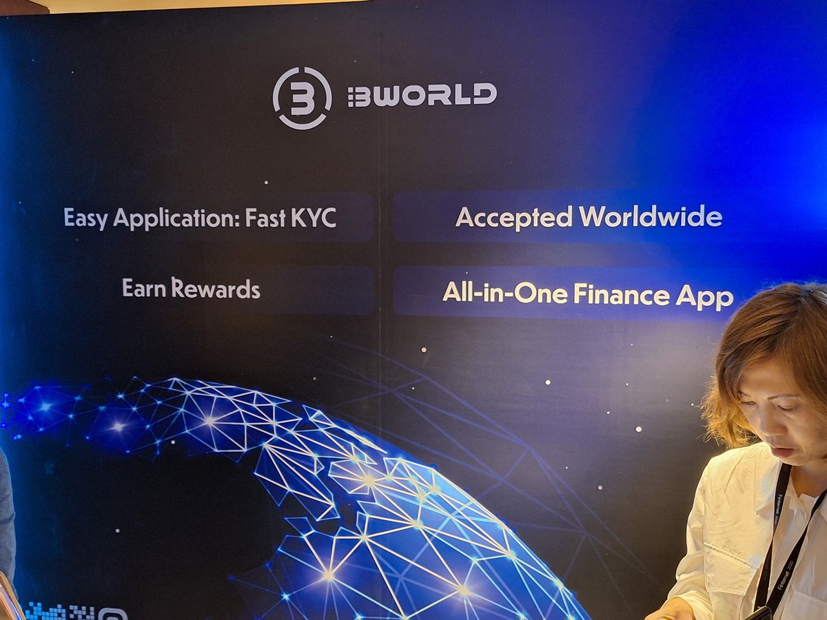 ConjurerCrypto's tweet photo. @3worldglobal 黎到finternet2025 打卡先 https://t.co/D5oJdIGlUq